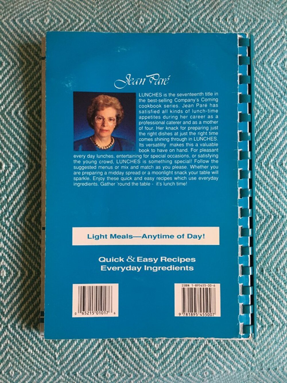 Vintage Company's Coming: Lunches by Jean ParΓ© Coil Bound, 1992 π₯£ - Picture 2 of 11